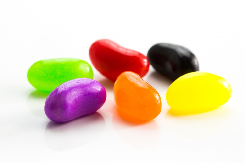 different types of jelly beans